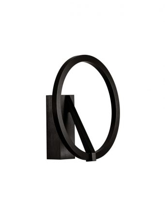 Moderne - Aplica Nova Luce TILIA 9088146 Sandy Black Aluminium LED 10W 457lm 2700K-3000K-4000K CCT IP20