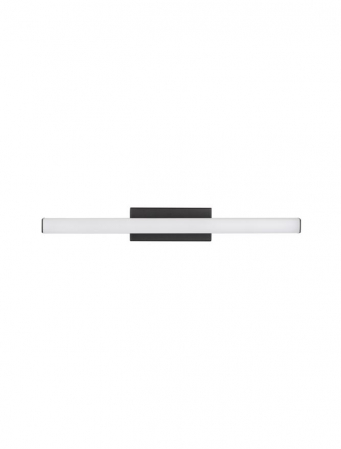 Moderne - Aplica Nova Luce WILLOW LED 12W 1174lm 3000K Black Aluminium & Acrylic  IP20