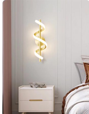 ILUMINAT - Aplica OEM LED integrat 15W 800lm CCT (3000K+4000K+6500K) Aluminiu+Acril 130x130x400MM