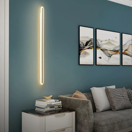 ILUMINAT INTERIOR - Aplica/Plafoniera OEM LED integrat 40W 5000lm 4000K Metal+Acril Alb 800x30x60mm