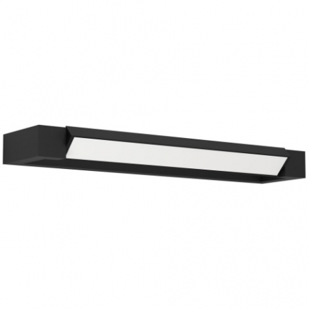 Baie - Aplica oglinda EGLO Gemiliana 900615 LED 8,9W 4000K 1000lm 220-240V,50/60Hz L 450mm x H 40mm otel negru plastic alb IP44