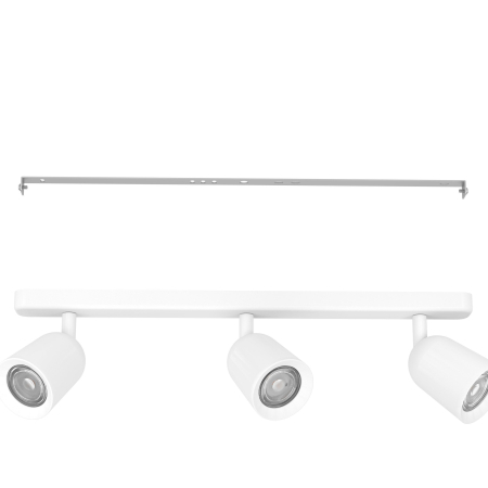 Aplica/Plafoniera EGLO Camaldoli 901947 GU10 3X10W 220-240V,50/60Hz L 520mm x l 45mm x H 115mm otel alb  IP20 [2]