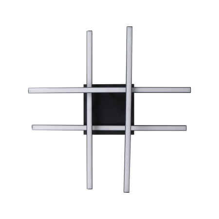 Aplica/Plafoniera EGLO Lasana 3 99316 LED 4X5,3W 3000K 2800lm 220-240V,50/60Hz L 500mm x l 500mm x H 95mm aluminiu/otel negru plastic alb IP20 [3]