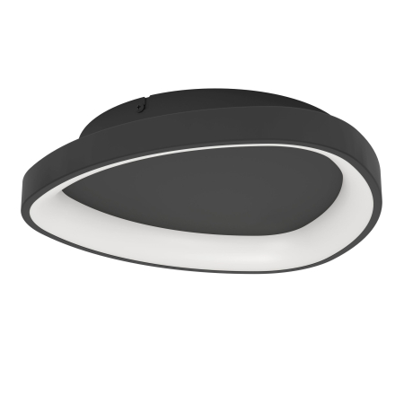 Aplica/Plafoniera EGLO Loretello 901584 LED 12W 2700-6500K 1440lm 220-240V,50/60Hz H 75mm x Ø350mm plastic/otel negru  IP20 [4]