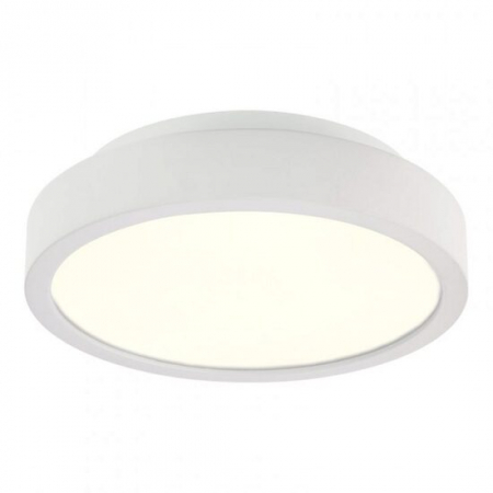 Plafoniere - Aplica/Plafoniera exterior Redo Stage 9884  alba, dispersor din policarbonat, LED 20W/1295lm, 2850K-3000K