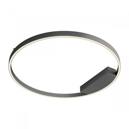 BLACK FRIDAY - Aplica/Plafoniera REDO FEBE 01-2850 LED SAND BLACK 50W 2737 lm 4000K 20
