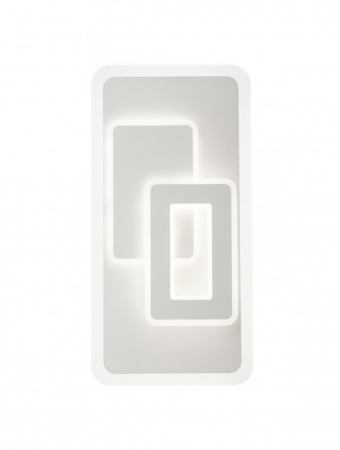 Plafoniere - Aplica/Plafoniera Smarter Stratos 01-3017 Metal Alb mat CCT LED 47W 3000K-6000K 4253lm IP20