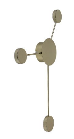 Aplica Rabalux Amadeo LED 10W 1200lm 3000K metal champagne gold stil minimal, IP20 71275 [1]