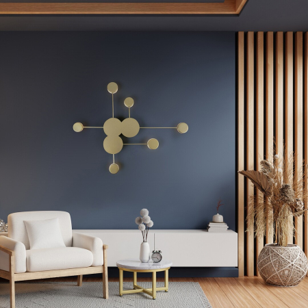 Aplica Rabalux Amadeo LED 21W 2500lm 3000K metal plastic auriu șampanie alb IP20 [9]