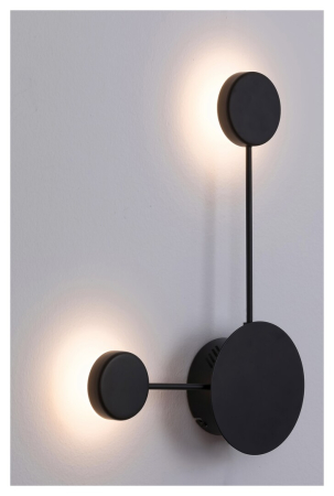 Aplica Rabalux Amadeo LED 7W 500lm 4000K metal plastic negru  IP20 [2]