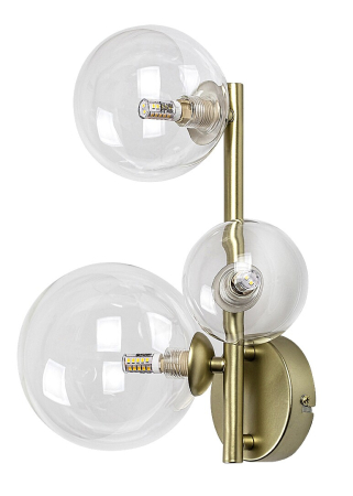 Aplica Rabalux Aslov G9 G9 3X MAX 28W   metal gold stil modern 230V, 50Hz IP20 71299 [1]