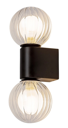 ILUMINAT - Aplica Rabalux Colzar G9 G9 2x MAX 3,5W   metal mat black stil modern 230V, 50Hz  75022