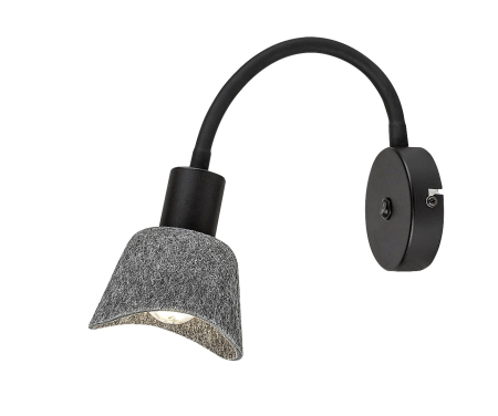 Aplica Rabalux Farelia E14 E14 1X MAX 10W metal black stil modern, IP20 73009 [2]