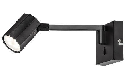 Aplica Rabalux Karter GU10 GU10 1X MAX 5W metal mat black stil modern, IP20 73027 [4]
