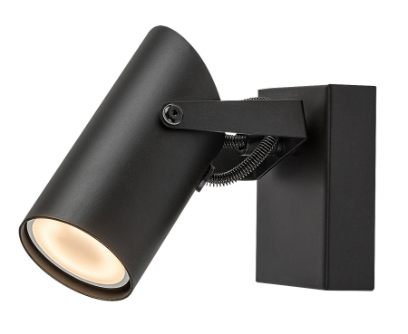 Moderne - Aplica Rabalux Maximilian GU10 GU10 1X MAX 25W metal mat black stil industrial, IP20 73043