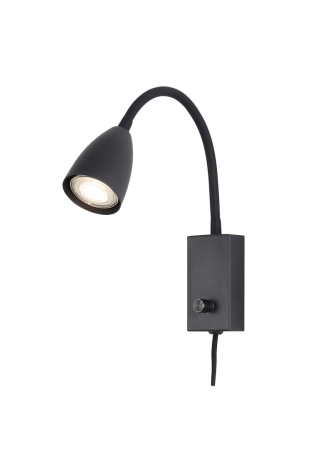 ILUMINAT - Aplica Rabalux Mika GU10 GU10 1X MAX 25W   metal black stil modern 230V, 50Hz IP20 6719