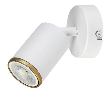 Aplica Rabalux Nolie GU10 GU10 1x MAX 15W metal white stil modern, IP20 73104 [1]
