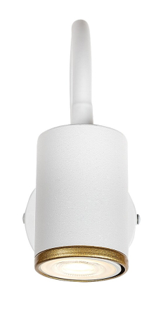 Aplica Rabalux Nolie GU10 GU10 1x MAX 15W metal white stil modern, IP20 73110 [3]