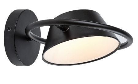 ILUMINAT - Aplica Rabalux Odiss LED 6W 400lm 3000 metal black stil modern 230V, 50Hz IP20 71048