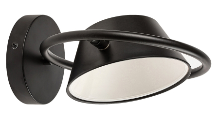 Aplica Rabalux Odiss LED 6W 400lm 3000K metal black stil modern, IP20 71048 [1]