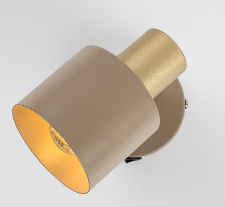 Aplica Rabalux Tisandra E14 E14 1X MAX 10W metal gray beige stil modern, IP20 73141 [3]