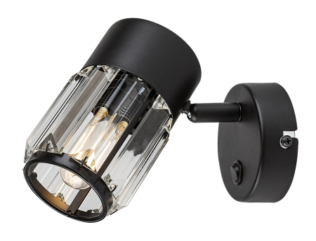 Aplica Rabalux Venaro E14 E14 1x MAX 15W   metal black stil clasic 230V, 50Hz IP20 73059 [0]