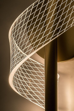 Aplica Rabalux Zofrael LED 6W 550lm 3000K metal acril auriu transparent IP20 [8]