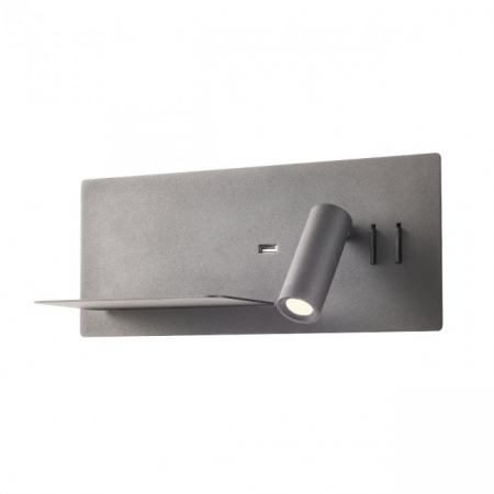 BLACK FRIDAY 2024 - Aplica REDO BROOK 01-2985 LED 11W 3000K 868lm Nedimabil Metal Negru Mat IP20