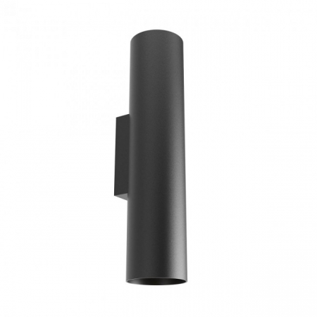 Aplica REDO CORINTH 01-3418 GU10 2x7W    Aluminiu Extrudat Negru Mat IP20 [0]