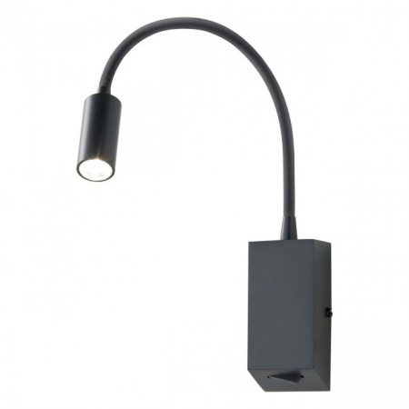 BLACK FRIDAY 2024 - Aplica REDO Hello 01-1194 LED 3W 3000K 240lm IP20 Black