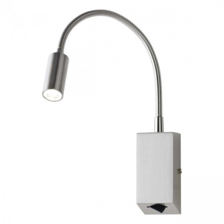 BLACK FRIDAY 2024 - Aplica REDO Hello 01-1195 LED 3W 3000K 240lm IP20 Satin Nickel