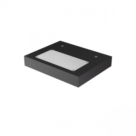 SPRING SALE - Aplica REDO LAMINA 01-3014 LED 15W 3000K 1056lm Nedimabil Aluminiu Negru Mat IP20