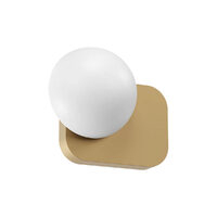 ILUMINAT - Aplica REDO Lumien 01-4323 LED 7W 339lm 2700K/3000K Matt Gold IP20