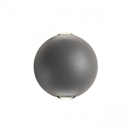 BLACK FRIDAY - Aplica Redo MILESTONE 90498 Gri inchis LED 6W 528lm 3000K IP54