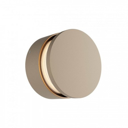 BLACK FRIDAY 2024 - Aplica Redo Runde, silver coffee, LED, 11W, 472 lumeni, alb cald 3000K, D.10 cm, 01-3945