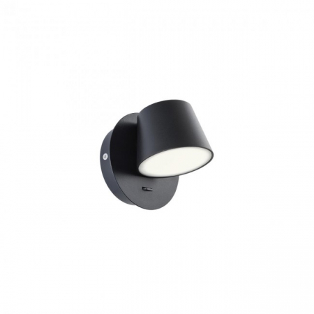 BLACK FRIDAY 2024 - Aplica REDO Shaker 01-1739 LED 6W 3000K 570lm Ø118 IP20 Black