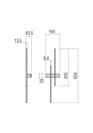 Aplica REDO TANGENT 01-2744 LED SAND WHITE 12W 758 lm 3000K 20 [1]