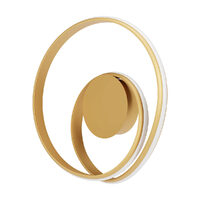 ILUMINAT - Aplica REDO Torsion 01-4355 LED 30W 2820lm 2700K/4000K Matt Gold IP20