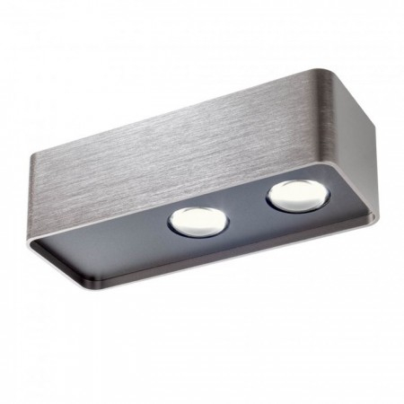 Moderne - Aplica Redo Yuki, foggy nickel, LED, 10W, 630 lumeni, alb cald 3000K, 01-3695