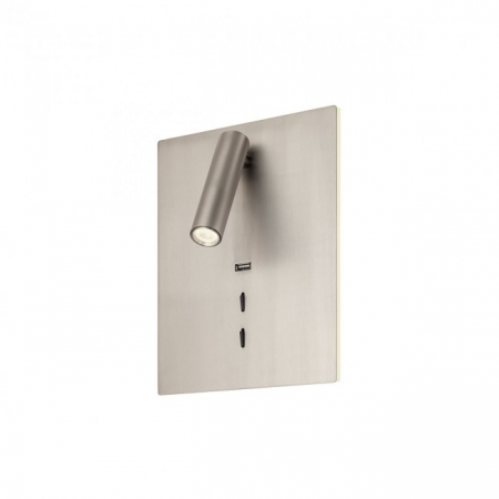 BLACK FRIDAY - Aplica Redo ZEN 01-2997 Nichel mat LED 19W 995lm 3000K IP20