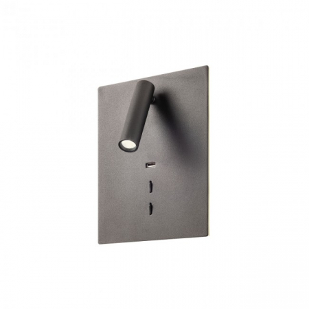 BLACK FRIDAY - Aplica Redo ZEN 01-2998 Negru mat LED 19W 995lm 3000K IP20