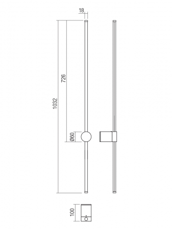 Aplica Smarter LED 11W 871lm 3000K Aluminiu Alb Mat IP20 [1]