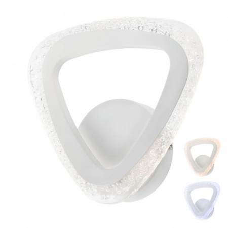 Moderne - Aplica Smarter Petalo, alb mat, LED CCT, 12W, 3000K-4000K-6000K, 1244 lumeni, 01-2458