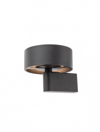 Aplică Smarter Punkt  01-3095 LED 6W 374 lm 3000K Metal Negru mat IP20