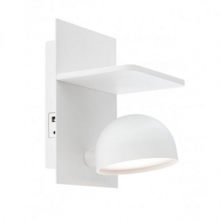 ILUMINAT - Aplica Smarter Seibi, alb mat, LED, 7W, 537 lumeni, alb cald 3000K, 01-3491