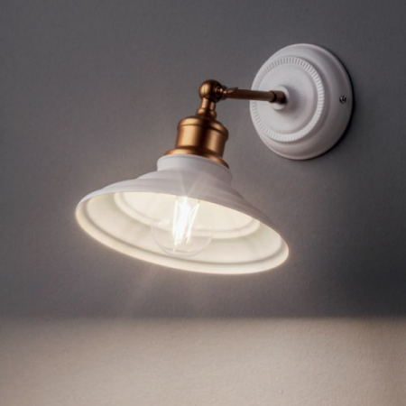 Aplica Smarter Spinner 01-1290 1X42W E27 SAND WH+ GOLDEN [1]