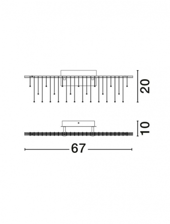 Aplica STELLAR Nova Luce 9186967 LED 11 W, 892 lm, 3000K IP20 Black Chrome [5]