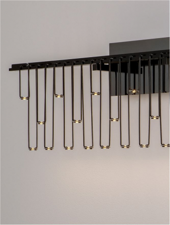 Aplica STELLAR Nova Luce 9186967 LED 11 W, 892 lm, 3000K IP20 Black Chrome [4]