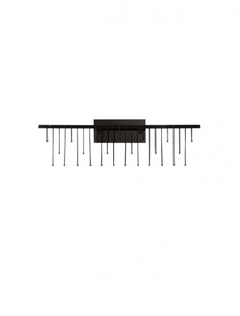 Moderne - Aplica STELLAR Nova Luce 9186967 LED 11 W, 892 lm, 3000K IP20 Black Chrome