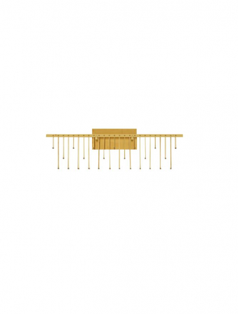 Moderne - Aplica STELLAR Nova Luce 9186966 LED 11 W, 892 lm, 3000K IP20 Brass Gold & Copper